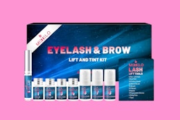 Lash Lift & Eyebrow Lamination Kit, as Low as $15 on Amazon card image