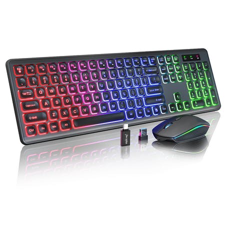 Wireless Keyboard and Mouse Combo