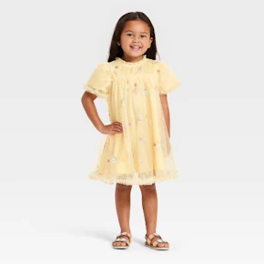 Toddler Embroidered Dress