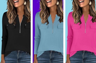 B0FC2D8GTG, B0FC294TPR, B0FKG1BZZH Women's Top Blouse