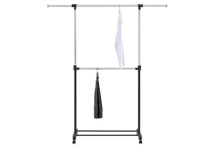 Room Essentials Double Rod Garment Rack