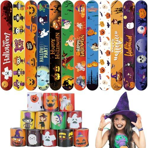 Halloween Slap Bracelets 36-Pack