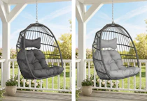 Dakota Fields Swinging Egg Chair