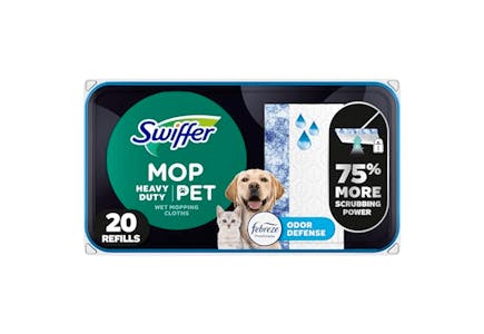 Swiffer Sweeper Pet Wet Cloth Refill