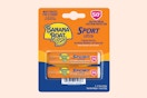 a two-pack of lip balm sunscreen
