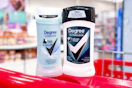 2 degree deodorants sitting on top a target cart