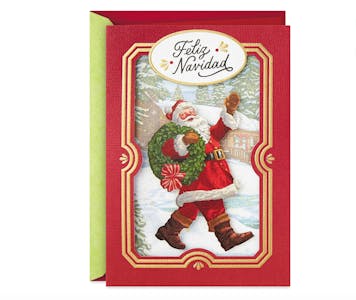 Hallmark Feliz Navidad Card