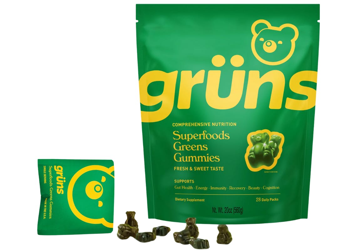 Gruns Greens Gummies