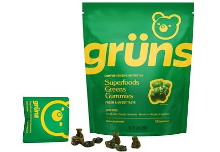 Gruns Greens Gummies