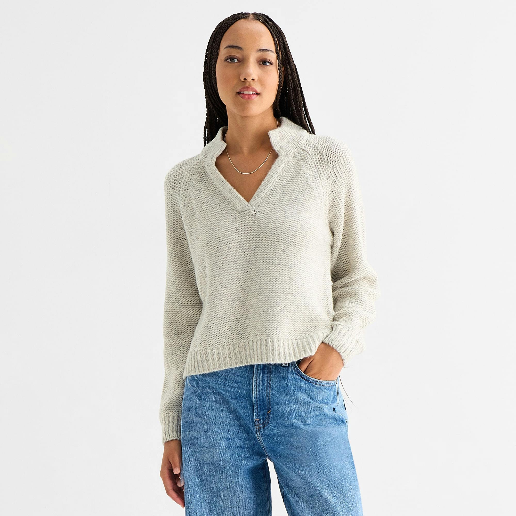 Women's Striped Pullover Sweater