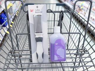 walgreens nail polish remover and callus remover