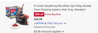 O'cedar Amazon receipt