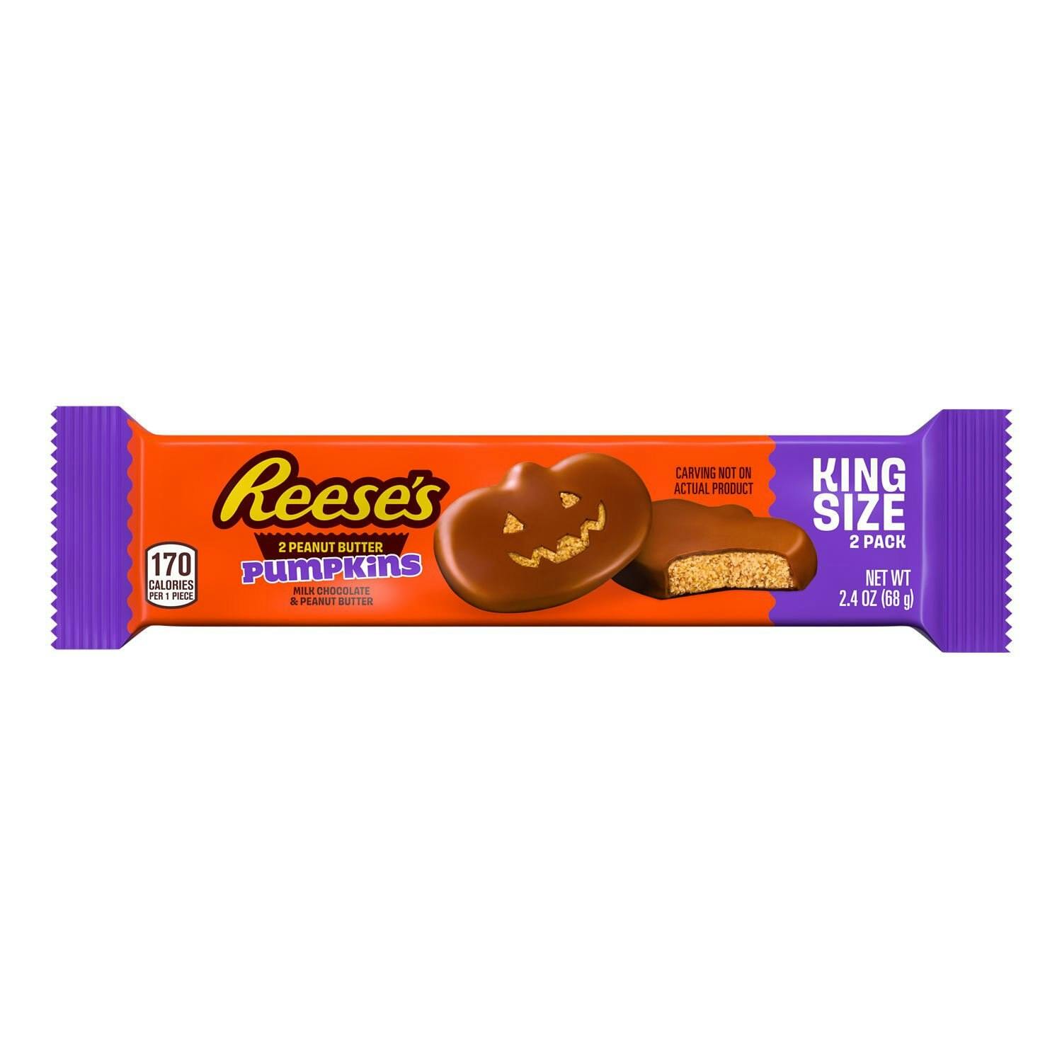 4 Reese's Peanut Butter Pumpkin Packs
