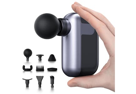 Mini Massage Gun With 10 Heads