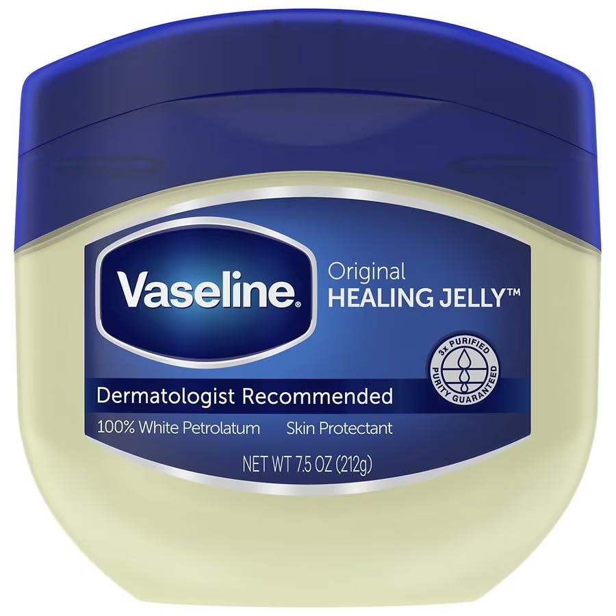 2 Vaseline Jars
