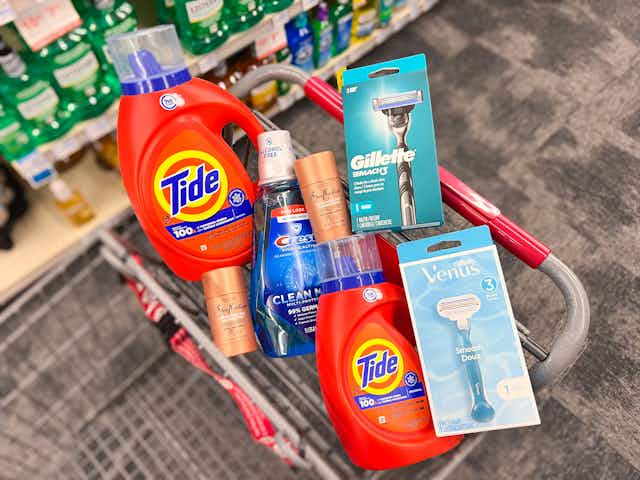 CVS Shopping Haul: Get Cheap Tide, Gillette, Crest, and SheaMoisture card image