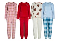 Joyspun Women's Plush Pajama Set
