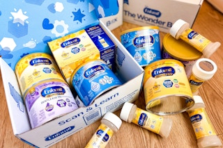 enfamil products from the wonder box