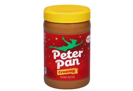 2 Peter Pan Peanut Butter Jars