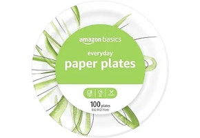 4 Amazon Basics Paper Plate Packs
