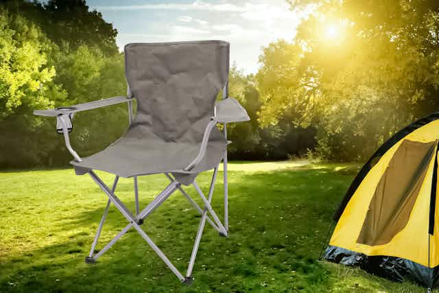Grab a Set of 4 Camping Chairs for Just $28 at Walmart (Reg. $45) card image