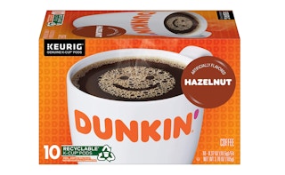 Dunkin' Hazelnut Flavored Coffee