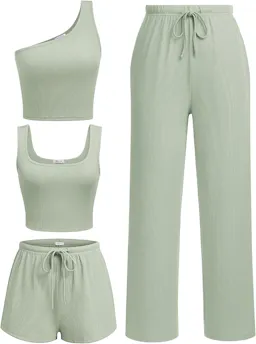 Ekouaer Women's Pajama Set