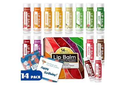 Natural Lip Balm Pack