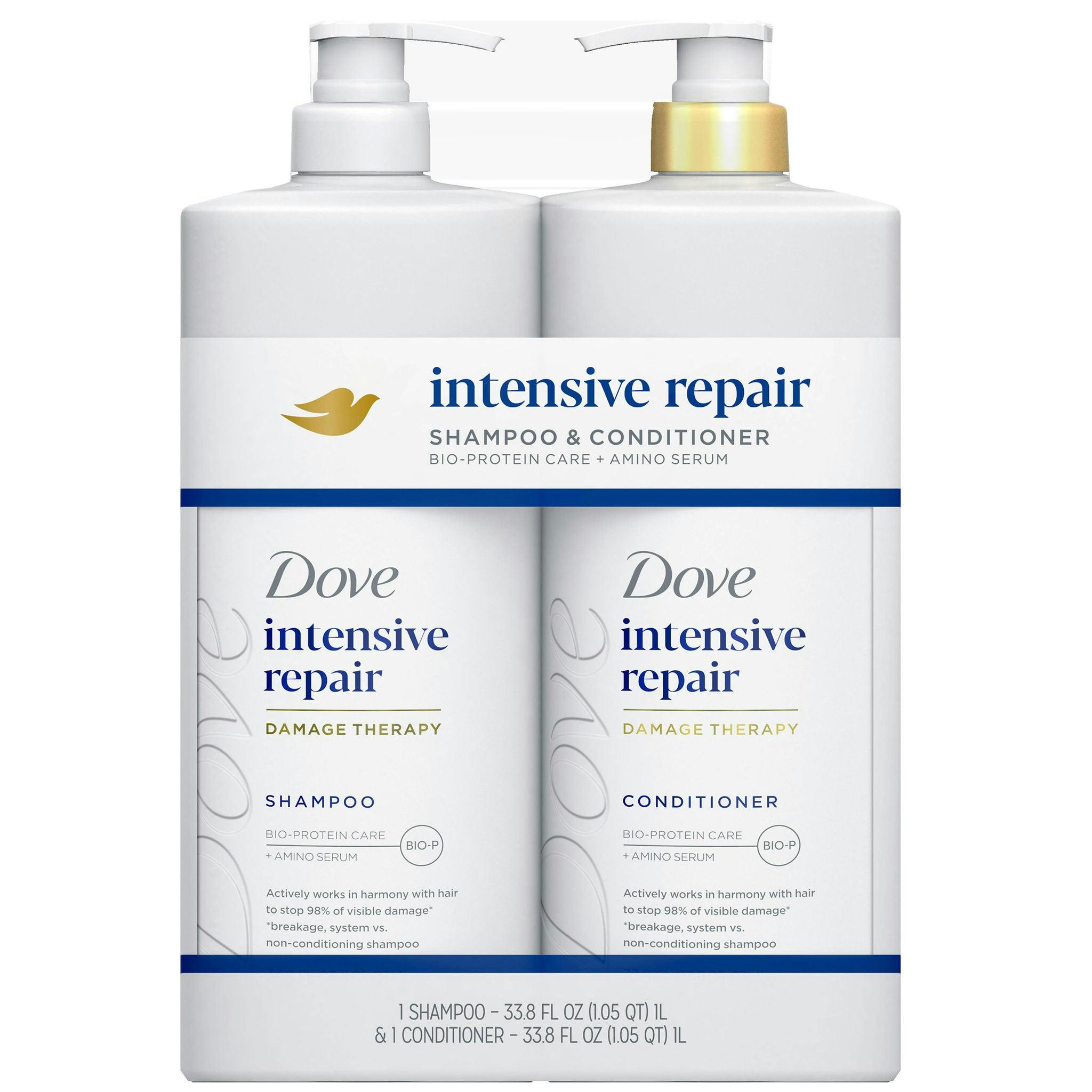 Dove Intensive Repair Shampoo & Conditioner 2-Pack