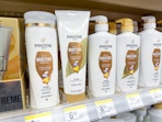 pantene hair care on walgreens shelf