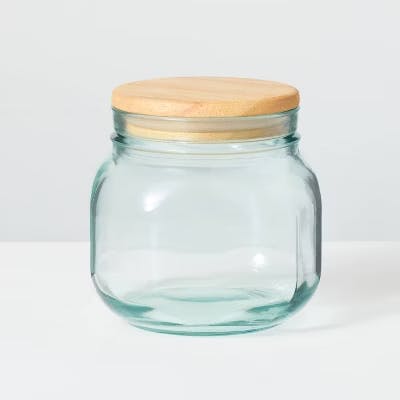 Magnolia Glass Canister