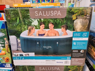 inflatable hot tub