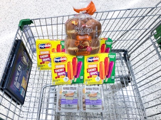 publix greenfield lunch kits popsicles sara lee buns in cart