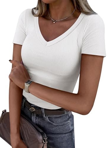 Women's Short Sleeve V-Neck Tee