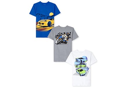 The Children's Place Graphic Tees Set