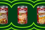 Campbell's chunky soup cans