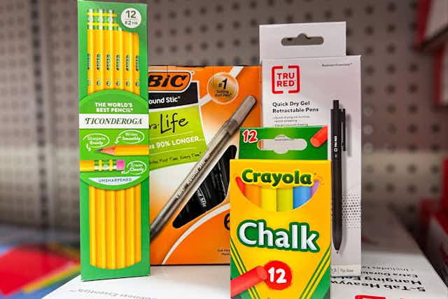 School Supplies Clearance Sale at Staples: Sharpie, Crayola, and More card image