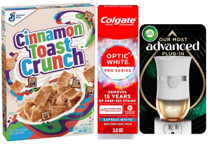 4 Grocery + 3 Household Items