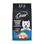 3 Cesar Dry Dog Food Bags