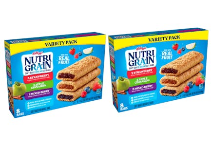 2 Nutri-Grain Bars