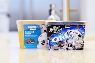 Great Value Ice Cream vs Breyers
