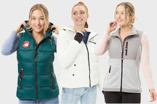 females modeling clothing