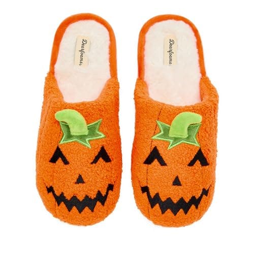 Dearfoams Adult Halloween Slippers
