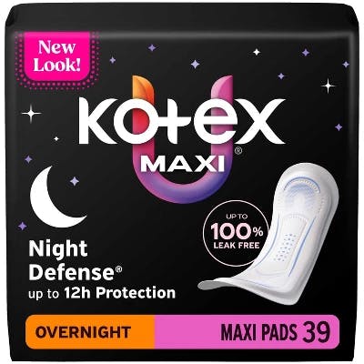 3 Kotex Pads Packs