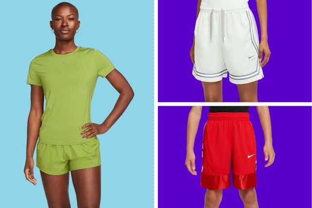 Nike Shorts for the Family — Prices Start at $13 at Going Going Gone card image