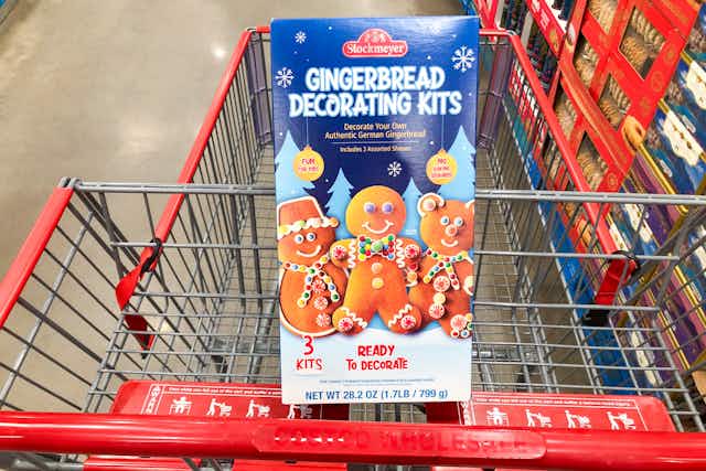 Stockmeyer Gingerbread Man Decorating Kit, Only $9.99 at Costco card image