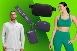 lululemon at Peloton: 50% Off Must-Haves Like $23 Belt Bags and $43 Hoodies card image