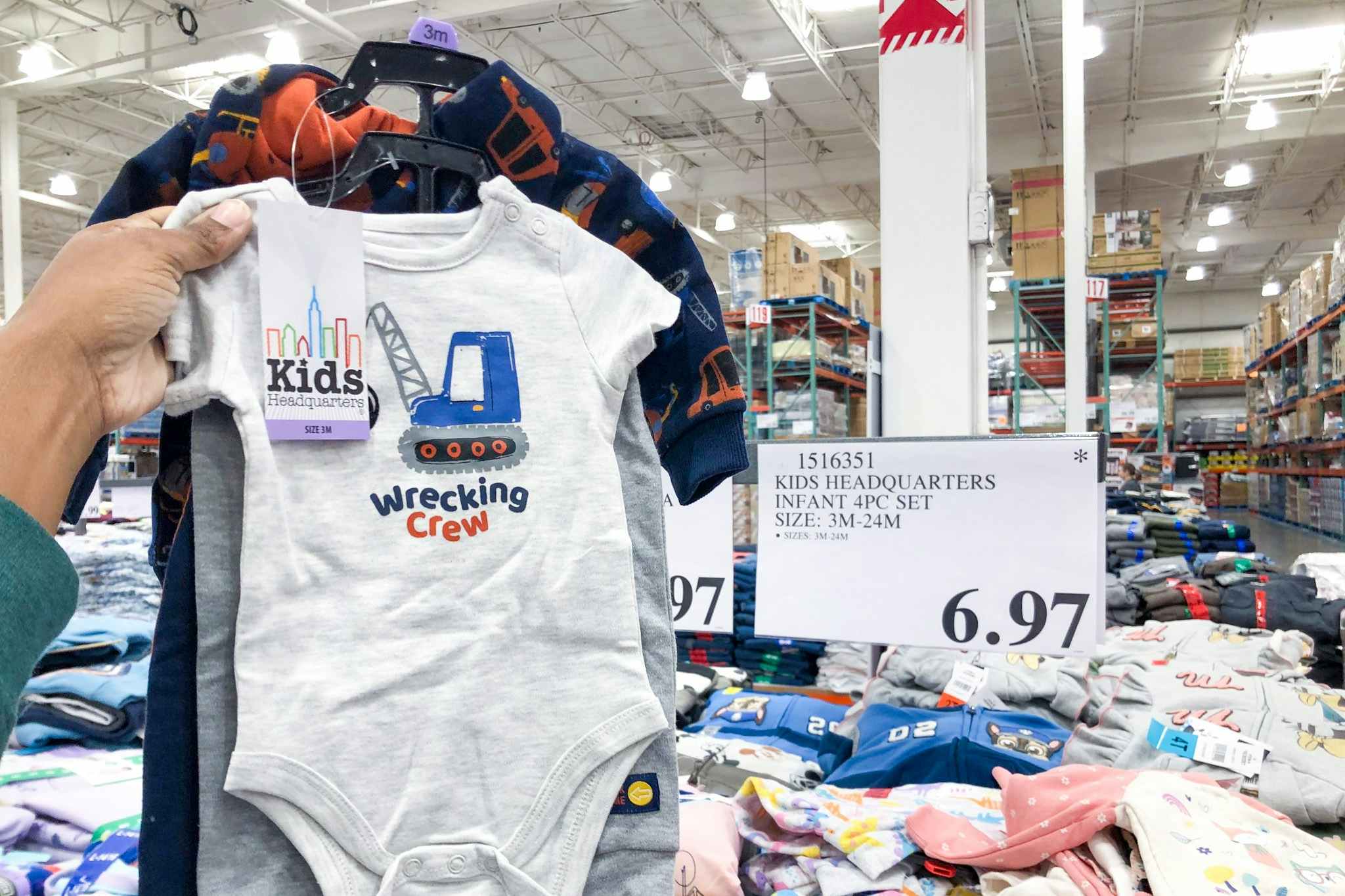 Costco Clearance Deal: Kid's Headquarters Infant 4-Piece Set, Only $6.97