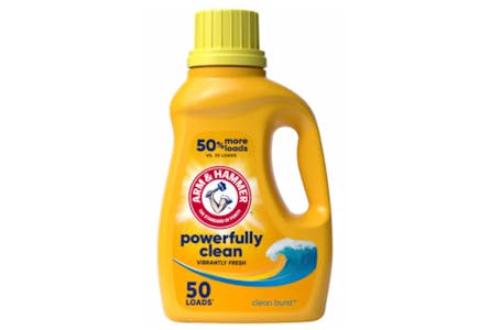 2 Arm & Hammer Detergent Bottles