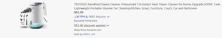 Amazon Handheld Steam Cleaner 2026 2